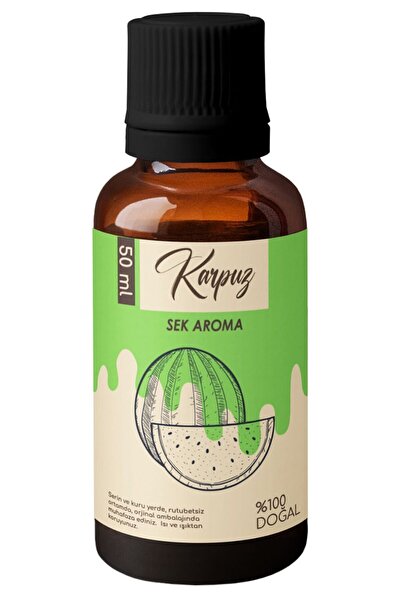 Sek Aroma مجموعة خلطة البطيخ الجاهزة - خلطة جاهزة بنكهة البطيخ 50 مل (متوافقة مع 5 لتر)