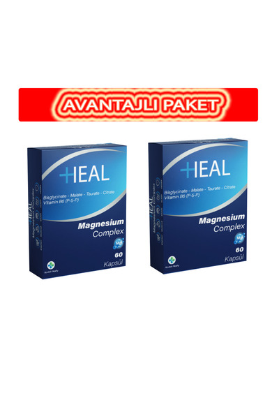 APOTEK HEAL MAGNEZYUM COMPLEX Avantajlı Paket