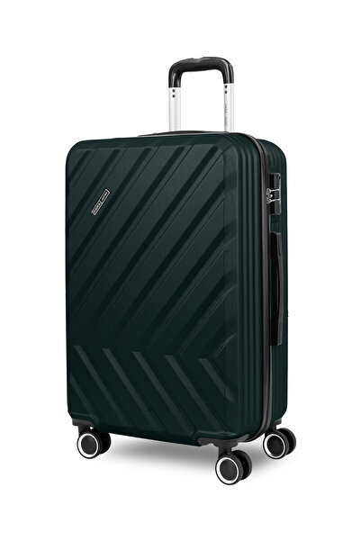 PARAJOHN Chevron 20-Inch Cabin-Size (Small) ABS Hard Case Luggage Trolley Bag with 4 Spinner Wheels and Lock
