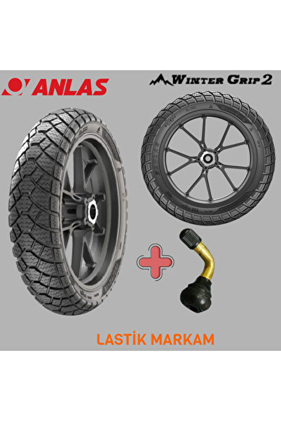 ANLAS Yerli 3.50-10 Sc-500-winter Grip 2 Tl- Scooter Kış Lastiği-2024-sübap Hediyeli
