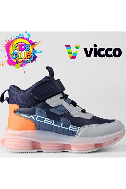 Vicco Heel Orthopedic Rubber Sole Orthopedic Children's Boots Dark Blue