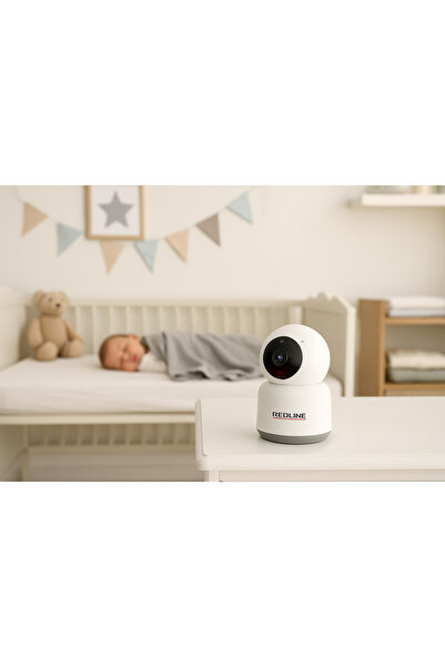 Redline Guard 5 Akıllı Bebek Kamerası |HD – Gece Görüş – Hareket Takibi – Mobil Erişim – 355° Dönüş