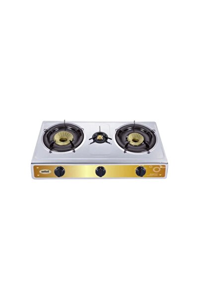 Sanford Sanford 3-Burner Stainless Steel Gas Stove
