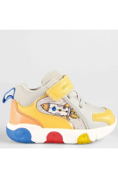 Vicco 946.P25K.411 Rocky Bebe Lighted Phylon Gray Boy's Sports Shoes