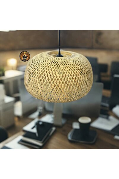 ışıksan aydınlatma Rio Bambu Avize Çap: 45 Cm Işığın Festivali Ve Canlılığın Dansı