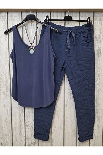 pudubutik Likralı İtalyan Pantolon Denim