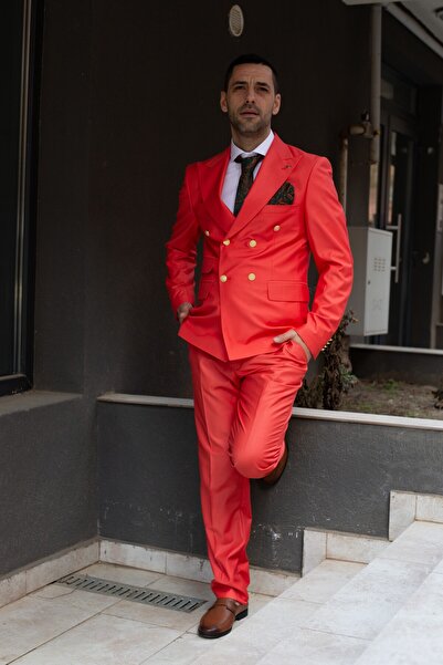 MODALİST Adriano Orange Costume