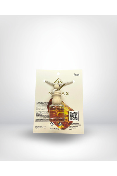 Amber 8ml Ipli Asmalı Bambu Oto Kokus