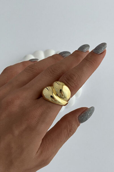 Custom Series Imported Polished Double Thick Drop Spiral Model Bombe Design Adjustable Women's Steel Ring