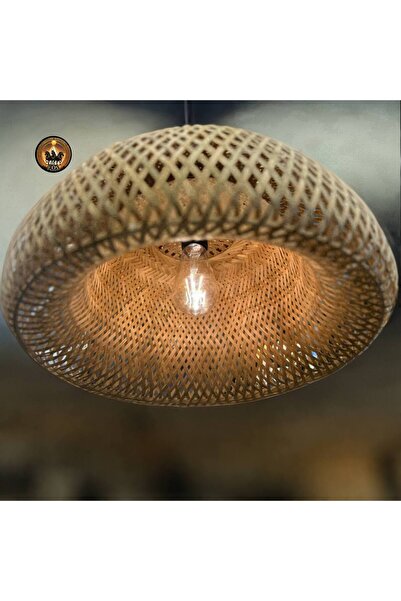 ışıksan aydınlatma Rio Bambu Avize Çap: 45 Cm Işığın Festivali Ve Canlılığın Dansı