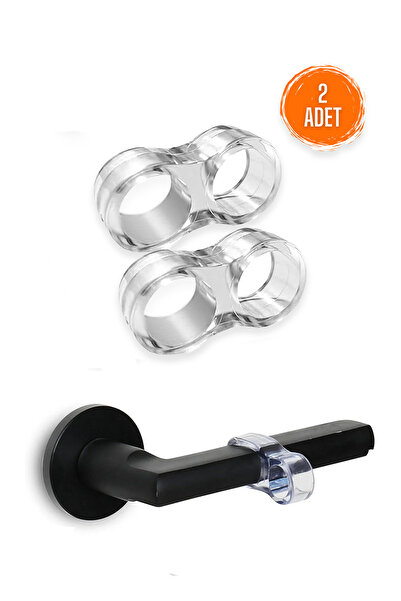 COZY SENSE Silikon Kapı Stoperi 2 Adet Koruyucu Kapı Tamponu Duvar Susturucu Elastik Duvar Koruması Klips