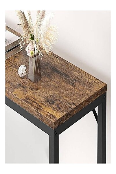 AGD طاولة خشبية ضيقة، طاولة جانبية حديثة، أريكة صغيرة ريفية، مكتب عرض جانبي للممر وغرفة النوم