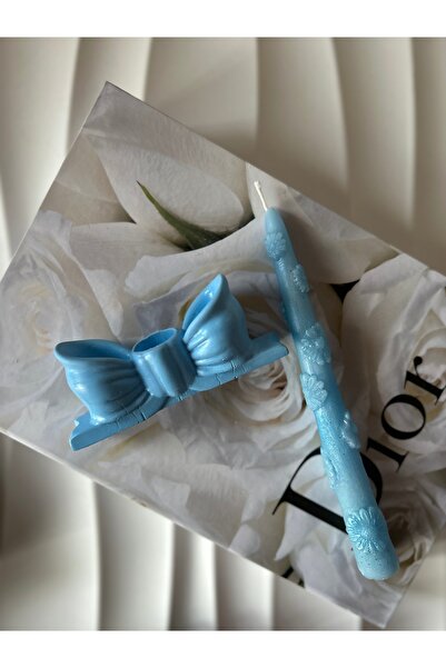 Pearl design 2’li Papatya Şamdan Mum (İstediğiniz Renkleri Belirtiniz)