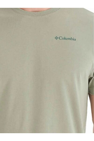 Columbia Ανδρικό μπλουζάκι CS0282 CSC M BASIC SM LOGO BRUSHED SS TEE 9110151348