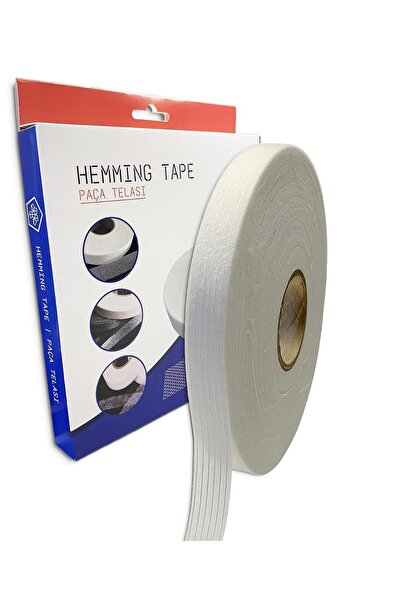 Hype Store modern teknik tekstil Şerit İpli Biye Tela 1.5 cm x 100 m - Tek Ta...