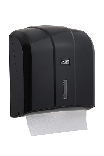 Hype Store Vialli Kh300B Z-Fold Paper Towel Dispenser 300 Sheets Black