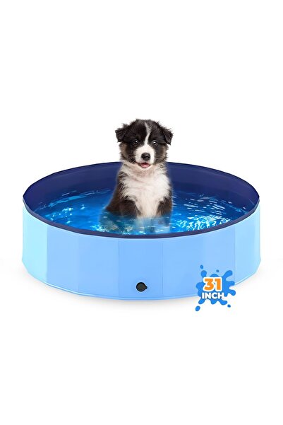 Hype Store PAWISE Köpekler için Yüzme Havuzu Dış Mekan Katlanabilir Evcil Hay...