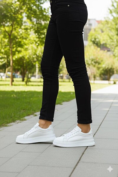 SÜMER SNEAKER YÜKSEK TABANLI ORTAPEDİK YUMUŞAK RAHAT SPOR AYAKKABI