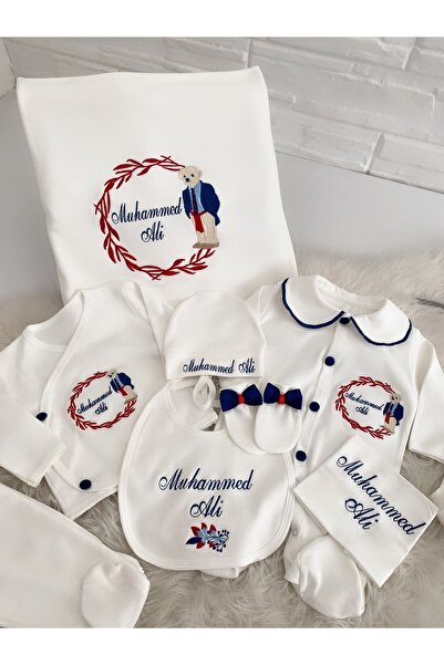 Kokoş Tokalar Hospital Jacket with Teddy Bear