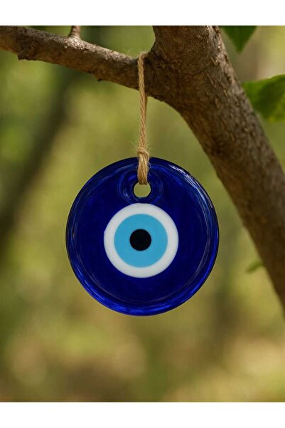 ella'nın çarşısı Mărgele de sticlă Nazar Boncuğu 10 bucăți 5 cm cu gaură Orna...