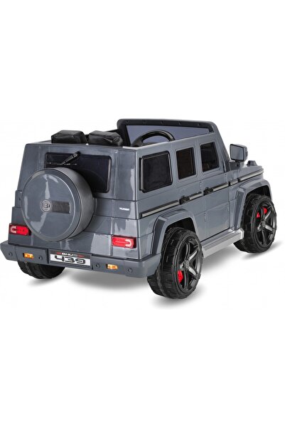 BabyHope 439 Akülü Uzaktan Kumandalı Jeep Füme
