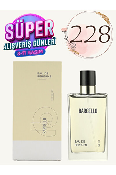 Bargello Kadın Parfüm 228 Oriental 50 ml Edp