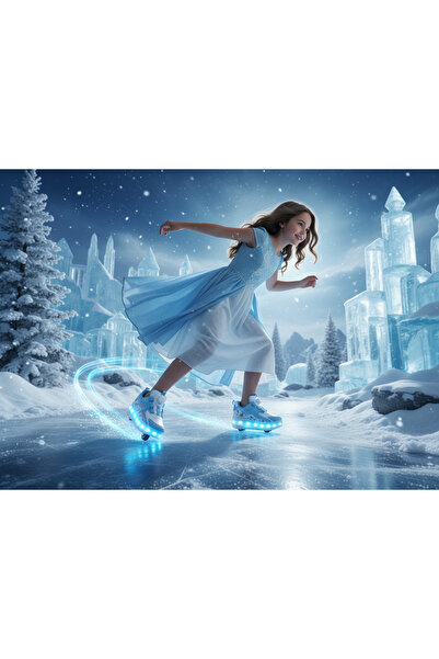 ROCKY PATENLİ IŞIKLI SPOR AYAKKABISI & TEKERLEKLİ SNEAKERS