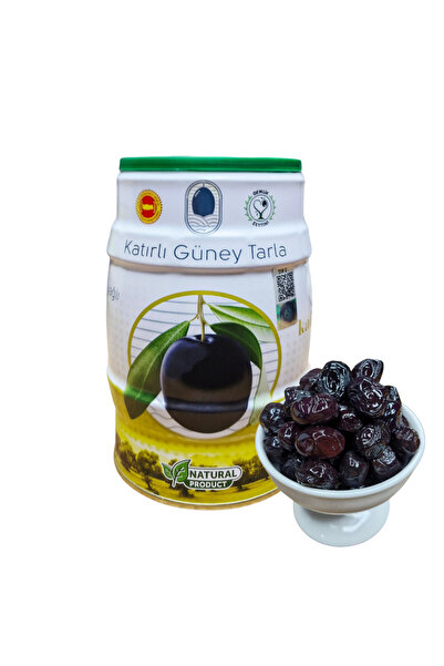 Genel Markalar Güney Tarla Katırlı Köyü Sofralık Siyah Zeytin 1 Kg