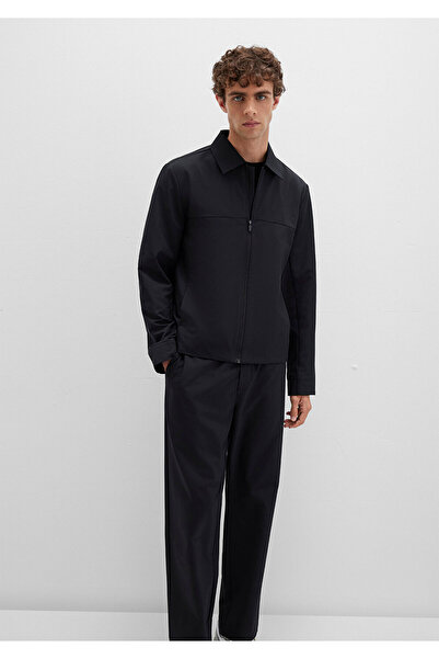 Mavi Μαύρο αθλητικό μπουφάν Regular Fit / Normal Cut 0110726-71379