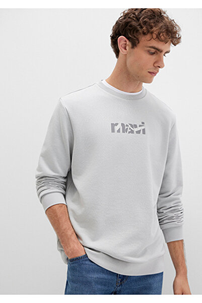 Mavi Printed Gray Sweatshirt 0S10402-70075