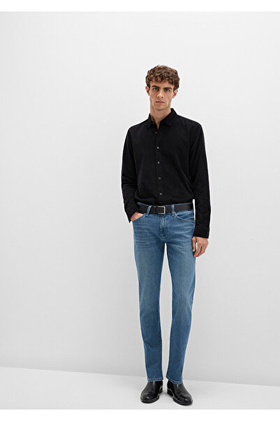 Mavi Black Shirt Regular Fit / Regular Cut 0211746-900