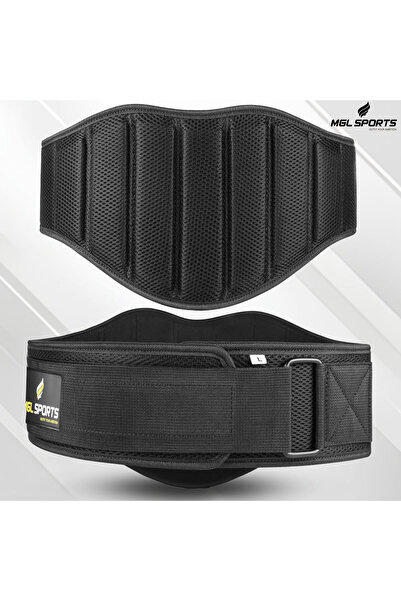 MGL SPORTS . Neoprene Gym Belt (MEDIUM)– Back Support for Weightlifting & Fitness Training