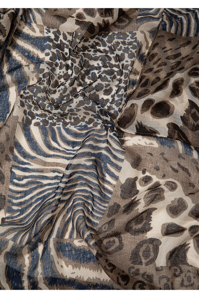 Mavi Siyah Şal 1913490-900