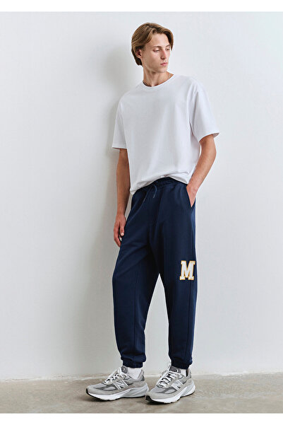 Mavi M Logo Navy Blue Sweatpants 0010493-89353