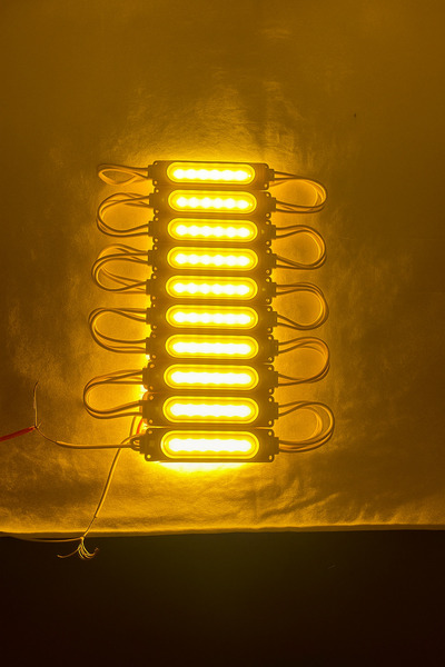 Ermelektronik 12v 2w Cob Modül Led Sarı | Araç Altı & Oto Iç Aydınlatma | 10'lu Paket