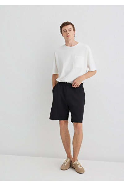 Mavi Black Knitted Shorts 0410314-900