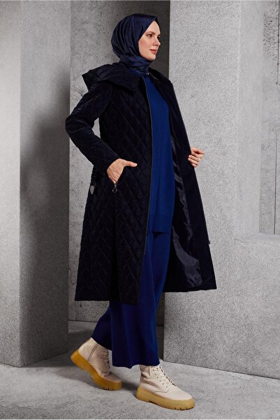 Alvina Coat with Hood and Belt 90532