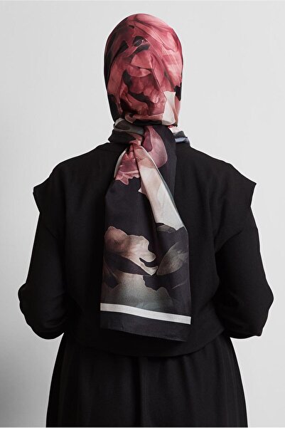 Alvina ÇİÇEK DESENLİ VUAL ŞAL 8575