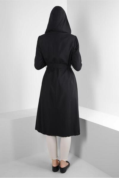 Alvina KAPÜŞONLU FERMUARLI TRENÇKOT 10774