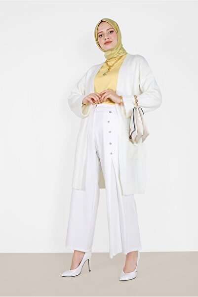 Alvina ŠIROKE PANTALONE SA DETALJNIM DIZAJNOM I DUGMIĆIMA 70267