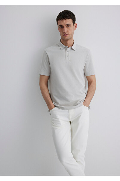 Mavi Γκρι μπλουζάκι Polo Regular Fit / Normal Cut 0612633-70074