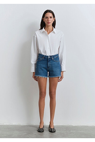 Mavi Heidi 90lar İndigo Mavisi Jean Şort 1410057-88757