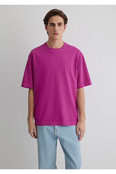 Mavi Ροζ Basic T-Shirt Relaxed Fit / Άνετη εφαρμογή 0612719-70934