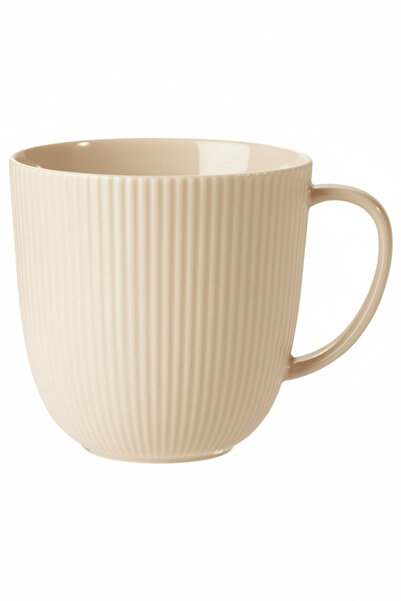 unbranded Ofantlıgt 9 Cm bejKupa Fincan Feldispat Porselen