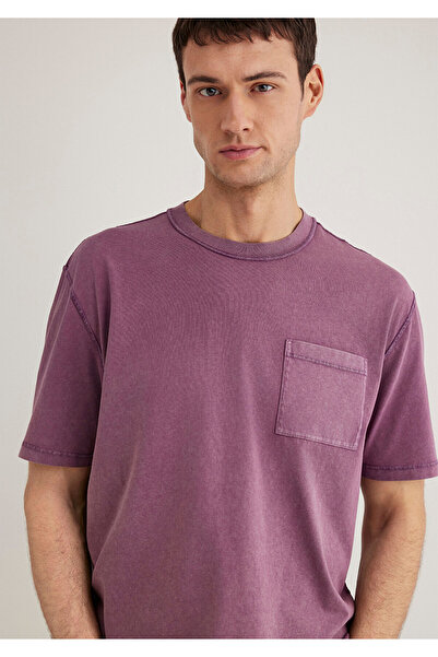 Mavi Μωβ T-Shirt Loose Fit / Loose Relaxed Fit 0612596 -89596