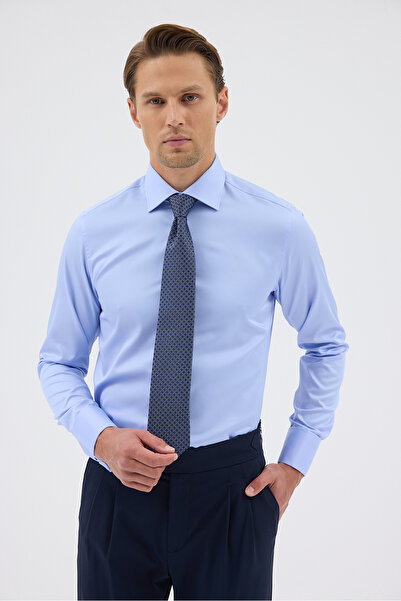 Paşahan Ανδρικό πουκάμισο Comfort Fit - Διπλές μανσέτες