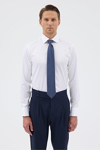 Paşahan Ανδρικό πουκάμισο Comfort Fit - Διπλές μανσέτες