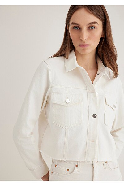 Mavi Jachetă de jeans Thalia Blue Premium White 1110289 -89161