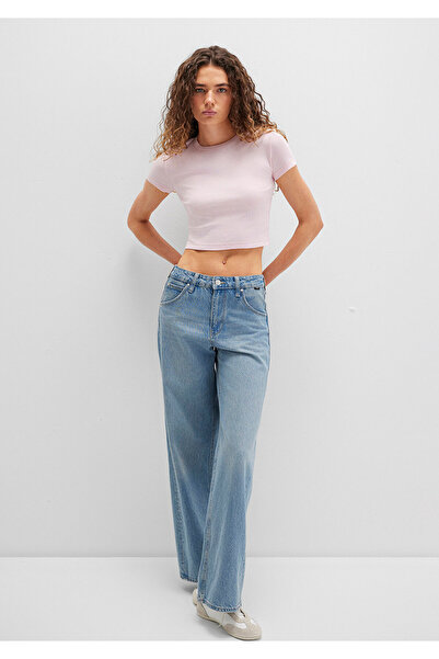 Mavi Pink Basic T-Shirt Crop / Short Cut 1600814 -89200