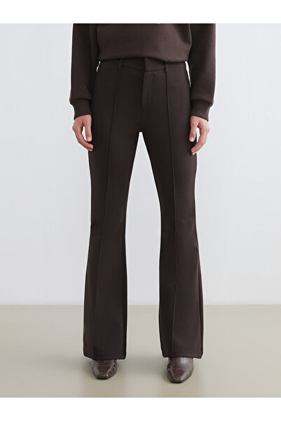 LC Waikiki Elastic Waist Spanish Leg Women's Trousers